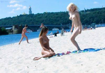 Young nudist fresh hotties caught on a hidden camera on girlsporntube.one