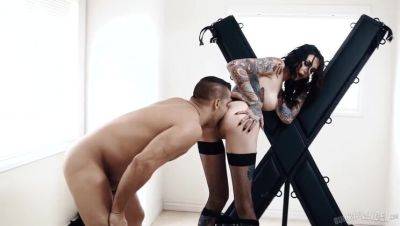 Rocky Emerson & Ramon Nomar: Wet & Restrained - Soaked and Bound on girlsporntube.one