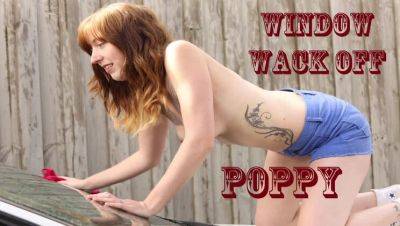 Blonde Poppy - Outdoor Hair-Licking & Squirting on girlsporntube.one