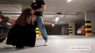 Risky Public Fuck In The Parking Garage With Stranger Club Girl on girlsporntube.one