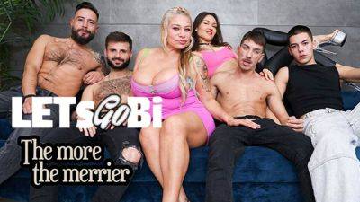 The More, the Merrier! Booty Call Turns into Bisexual Fuck Fest at LetsGoBi on girlsporntube.one