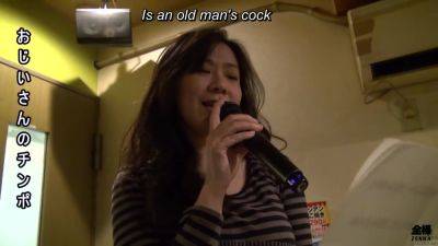 Hairy Japanese wife love hotel karaoke singalong with sex - Japan on girlsporntube.one