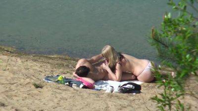 Blonde And Her Man Get Secretly Filmed Fucking - LuckyPerverts on girlsporntube.one