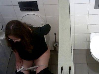 Office Toilet Spy Cam - WC 03 on girlsporntube.one