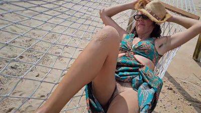 Long Dress No Panties Flashing On Public Beach 12 Min on girlsporntube.one