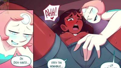 Steven Universe Hentai - Bonnie and Pearl give into each other on girlsporntube.one