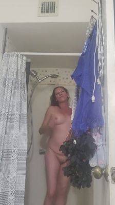 Real Body Milf Cougar In The Shower Sucking Fucking And Squirting With Her Big Dildo on girlsporntube.one