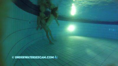 First Time Teen 18+ Couple Underwater Sex Part 2 on girlsporntube.one