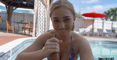 Sweet blonde provides excelent POV when fucking in sunny perversions on girlsporntube.one