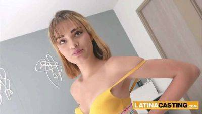 Slim Inexperienced 18-Year-Old Colombian Sweetheart Experiences Fake Model Audition - Colombia on girlsporntube.one