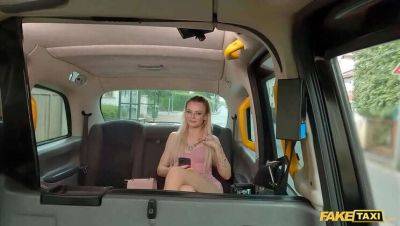 Fake Cab Driver Gets Intimate with Blonde Social Media Star and Her Small Breasts - Czech Republic on girlsporntube.one