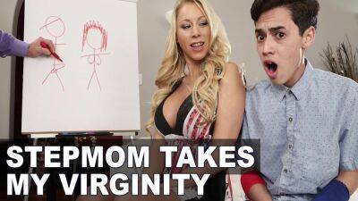 Katie Morgan, Juan El Caballo Loco And Johnny Castle - Stepmom Takes Locos Virginity 3 Min on girlsporntube.one