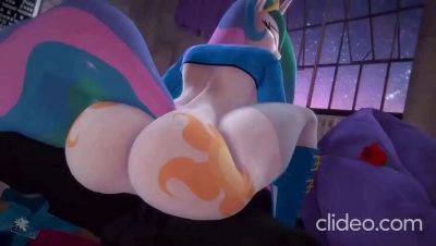 Princess Celestia's Passion for Thick Black Shlong on girlsporntube.one