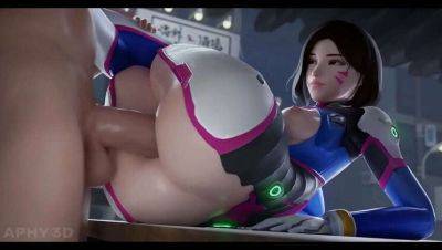 Complete Overwatch D.Va Collection: Hot & Pregnant 3D Animation - North Korea on girlsporntube.one