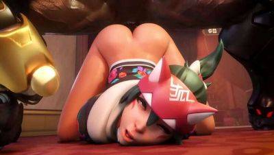 Japanese Kiriko's Overwatch Orgy Compilation - Japan on girlsporntube.one