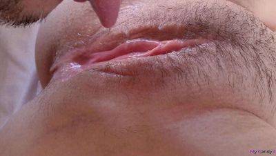 Ultimate Close-Up of Clitoris! Tasting Wild, Unshaven Teen Pussy. Featuring MycandyC & My Candy J on girlsporntube.one