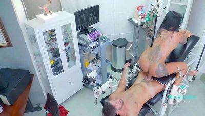 Lewd Gynecologist Films Himself with Patient Mariana Marx on girlsporntube.one