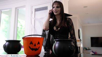 Halloween perversions grant spicy MILF the most amazing fuck on girlsporntube.one