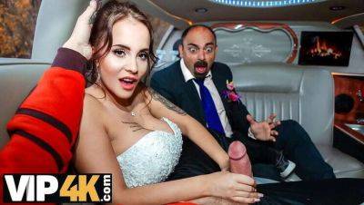 Exclusive: VIP4K – Busty MILF Jennifer Mendez, snagged by a stranger, enjoys luxury car wedding adventure on girlsporntube.one