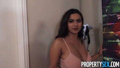 Curvy Tenant Numi Zarah: Seducing Her Landlord with Blowjob and Sex on girlsporntube.one