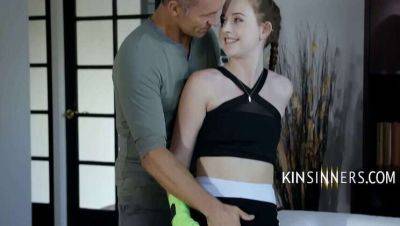 Slim Teen Stepdaughter Demands Oral From Stepdad on girlsporntube.one