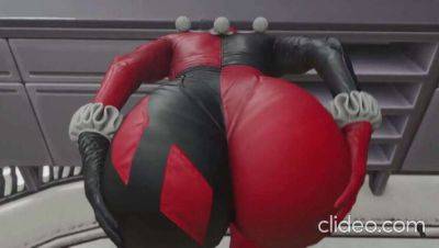 Harley Quinn Shakes Her Generous Curves on girlsporntube.one