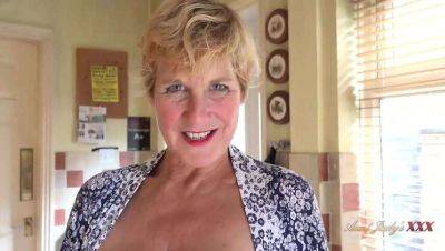 Aunt Judy's Housewife Molly Maracas: A 58-Year-Old MILF Gives You a Hand Job & Blowjob (POV) on girlsporntube.one