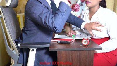 Indian Boss's Office: A Hot Desi Sex Tape in Hindi - India on girlsporntube.one