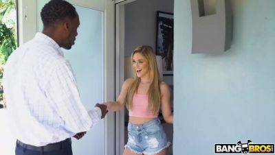 Kali Roses: Amateur Blonde MILF Summons Big Black Cock on girlsporntube.one