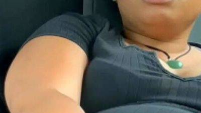 Nofacebae Almost Caught Squirting in Car - Amateur MILF Solo Fun on girlsporntube.one