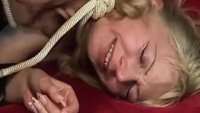 German Blonde Sara Romain Dominates with Big Dick in BDSM Fuck - Germany on girlsporntube.one