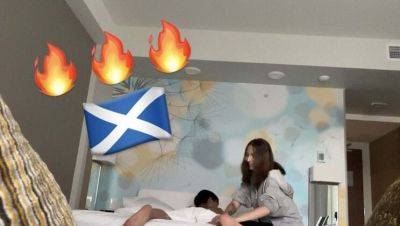 Scottish Girl Gives Asian Monster Cock a Happy Ending Massage - Scotland on girlsporntube.one