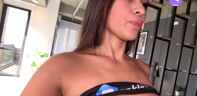 Pornstar Daniela Andrea recording a TikTok for RankingBio and finally I fuck her to make better stuff - Colombia on girlsporntube.one